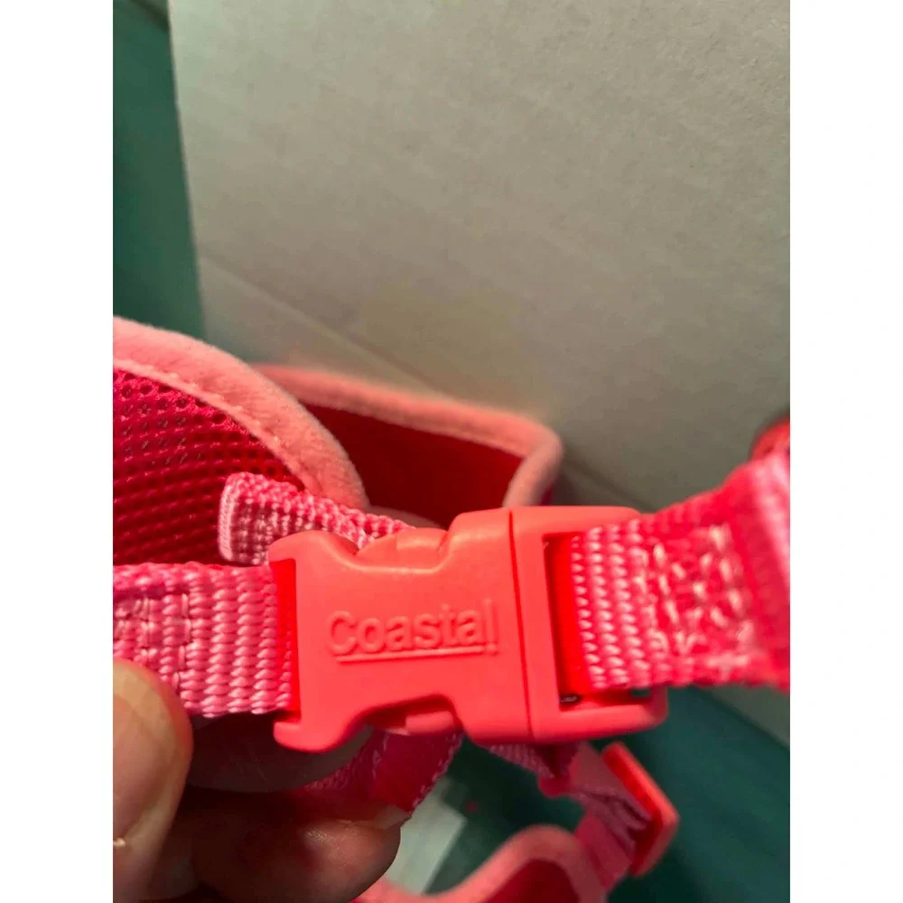 Coastal Comfort Wrap Mesh Harness Small Pink Excellent Breathable Dog Vest